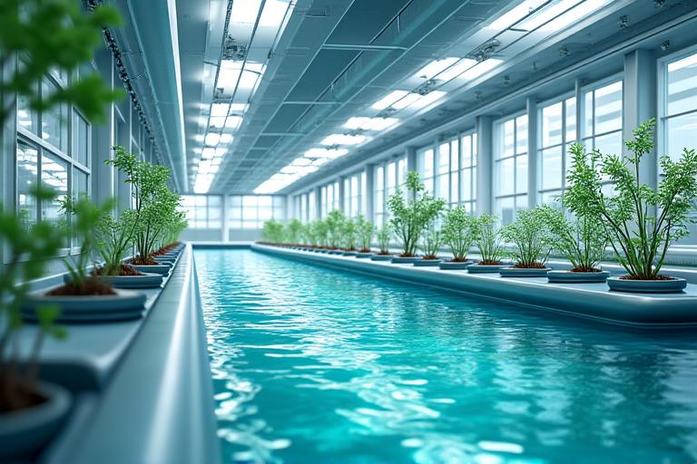 Modern Aquaculture Facility